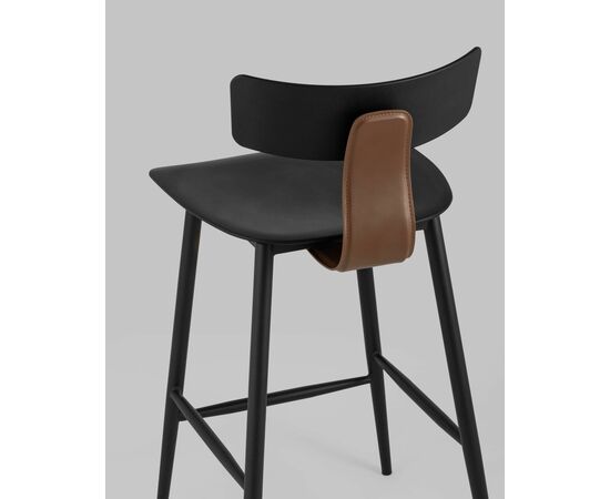 Стул полубарный ANT черный, изображение 7 | Интернет магазин мебели и декора LifeDekor