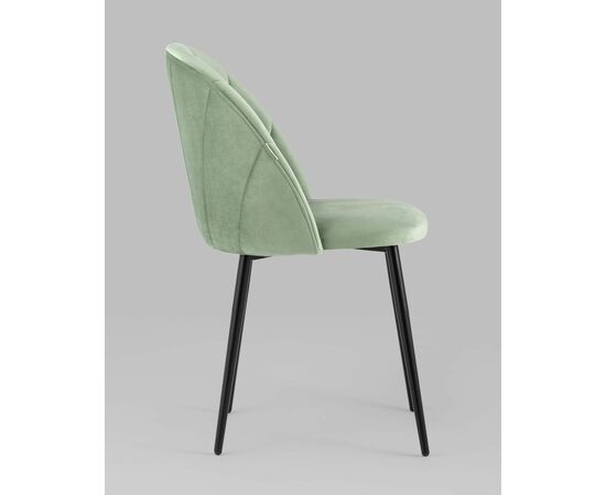 Стул Логан велюр фисташковый, изображение 6 | Интернет магазин мебели и декора LifeDekor