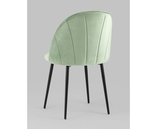 Стул Логан велюр фисташковый, изображение 8 | Интернет магазин мебели и декора LifeDekor
