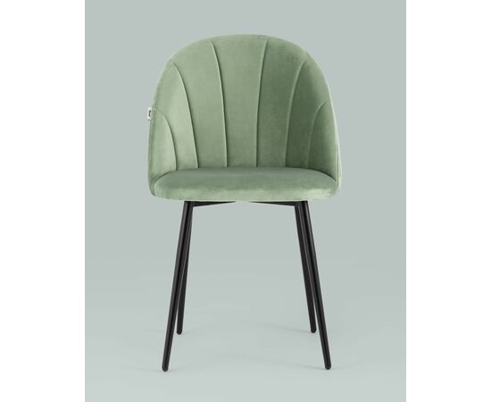 Стул Логан велюр фисташковый, изображение 5 | Интернет магазин мебели и декора LifeDekor