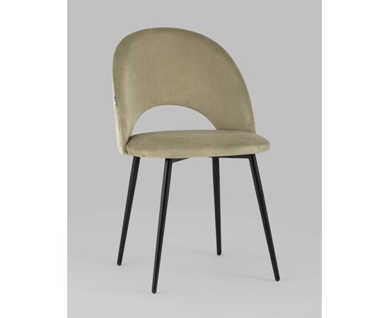 Стул Меган велюр капучино, изображение 2 | Интернет магазин мебели и декора LifeDekor