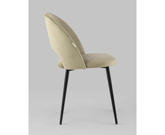 Стул Меган велюр капучино, изображение 6 | Интернет магазин мебели и декора LifeDekor