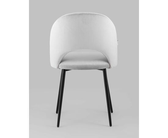 Стул Меган велюр светло-серый, изображение 7 | Интернет магазин мебели и декора LifeDekor