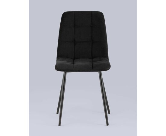 Стул Oliver велюр черный, изображение 5 | Интернет магазин мебели и декора LifeDekor
