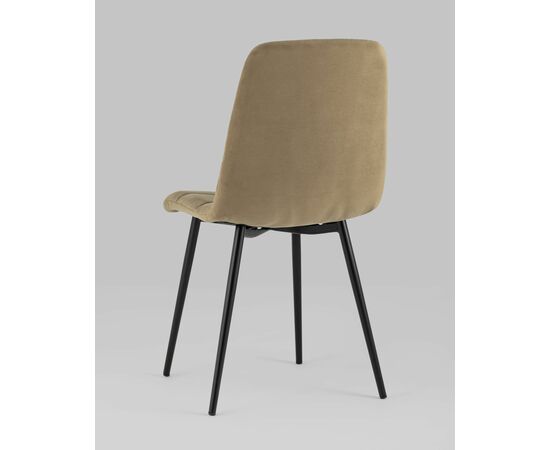 Стул Oliver велюр капучино, изображение 10 | Интернет магазин мебели и декора LifeDekor