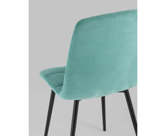 Стул Oliver велюр морской, изображение 9 | Интернет магазин мебели и декора LifeDekor