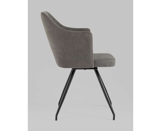 Стул Слинг вращающийся серо-коричневый, изображение 6 | Интернет магазин мебели и декора LifeDekor