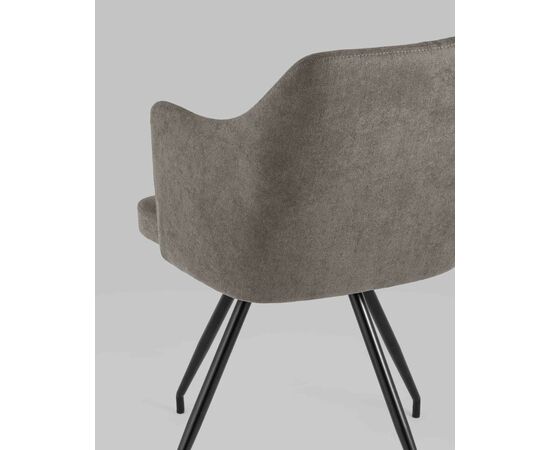 Стул Слинг вращающийся серо-коричневый, изображение 9 | Интернет магазин мебели и декора LifeDekor