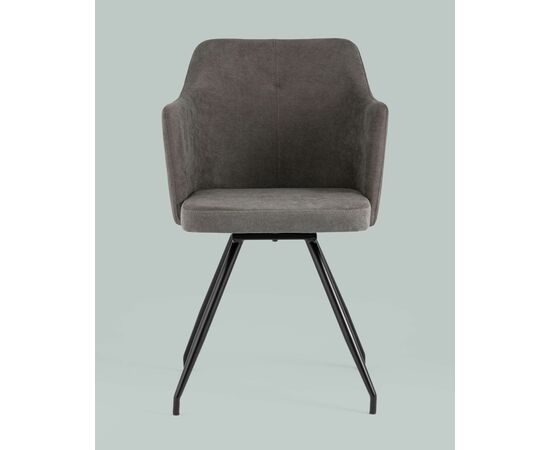 Стул Слинг вращающийся серо-коричневый, изображение 5 | Интернет магазин мебели и декора LifeDekor