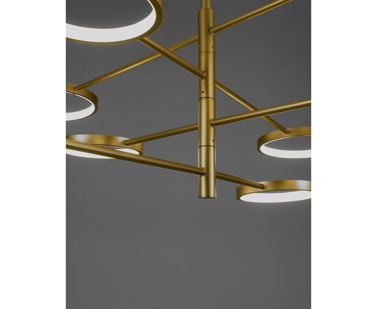 Светодиодная люстра на штанге Moderli V5070-CL Run, изображение 5 | Интернет магазин мебели и декора LifeDekor