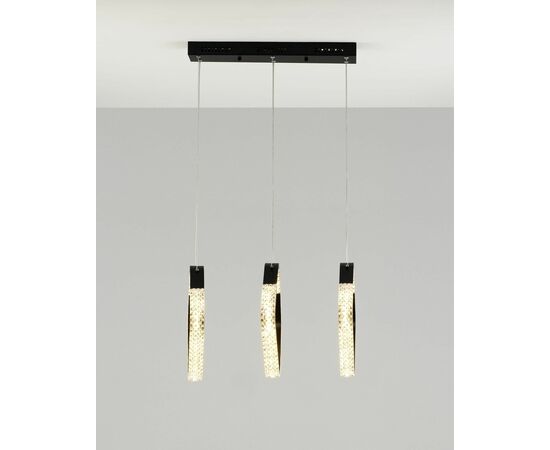 Светодиодный подвесной светильник с пультом Moderli V2890-PL Novas LED 108W, изображение 6 | Интернет магазин мебели и декора LifeDekor