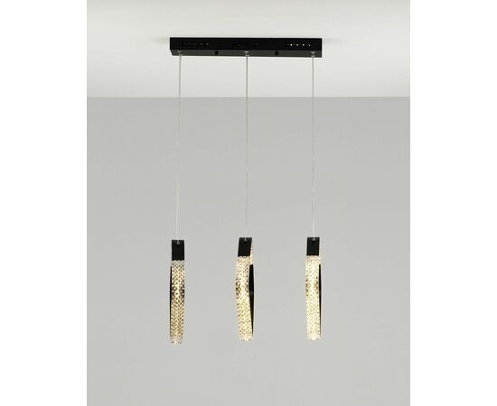 Светодиодный подвесной светильник с пультом Moderli V2890-PL Novas LED 108W, изображение 7 | Интернет магазин мебели и декора LifeDekor