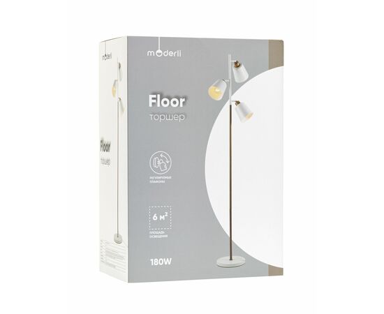 Торшер Moderli V3050-3F Floor 3*E27*60W, изображение 14 | Интернет магазин мебели и декора LifeDekor