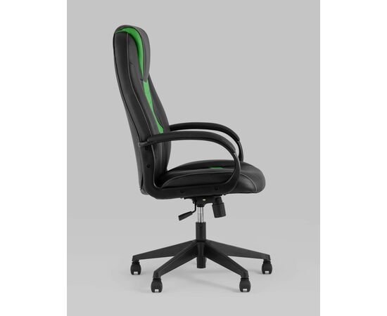 Кресло игровое TopChairs ST-CYBER 8 черный/салатовый, изображение 6 | Интернет магазин мебели и декора LifeDekor