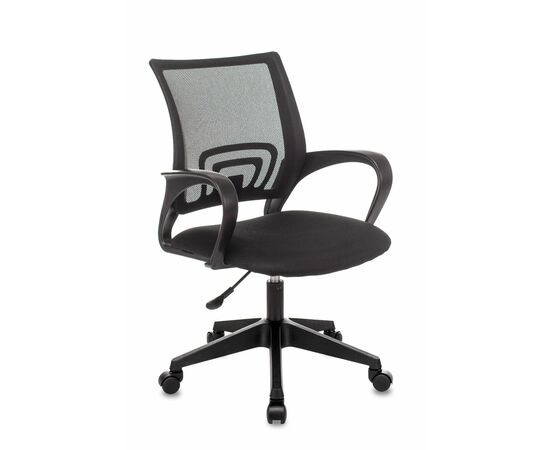 Кресло офисное TopChairs ST-Basic сетка/ткань черный, изображение 2 | Интернет магазин мебели и декора LifeDekor