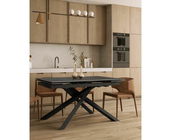 Стол обеденный Альянс раскладной 140-200*90 керамика, изображение 2 | Интернет магазин мебели и декора LifeDekor