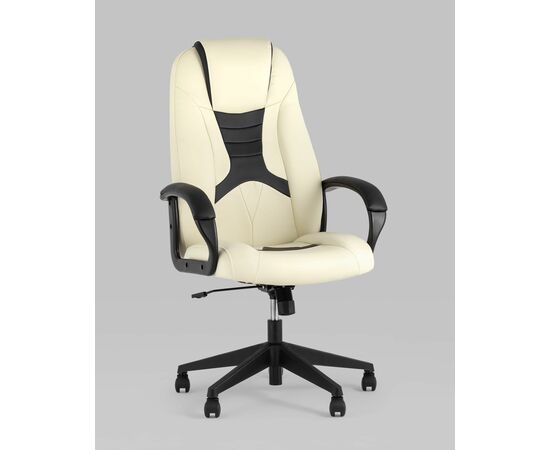 Кресло игровое TopChairs ST-CYBER 8 белый/черный, изображение 2 | Интернет магазин мебели и декора LifeDekor