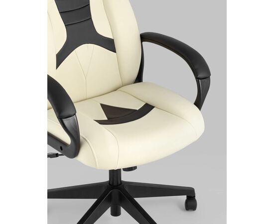 Кресло игровое TopChairs ST-CYBER 8 белый/черный, изображение 10 | Интернет магазин мебели и декора LifeDekor