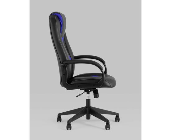 Кресло игровое TopChairs ST-CYBER 8 черный/синий, изображение 6 | Интернет магазин мебели и декора LifeDekor