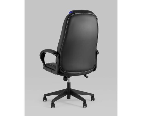 Кресло игровое TopChairs ST-CYBER 8 черный/синий, изображение 8 | Интернет магазин мебели и декора LifeDekor