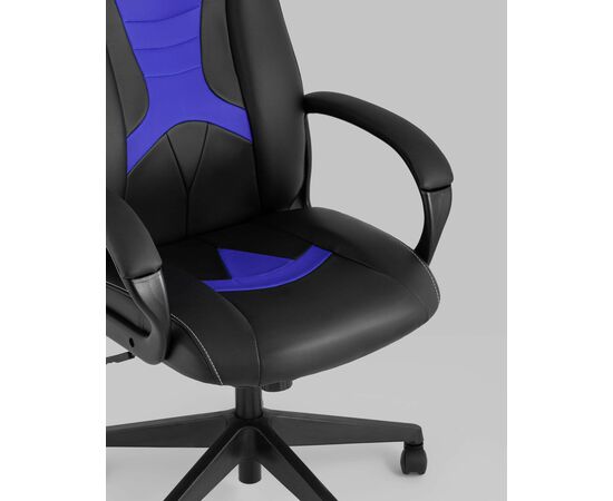 Кресло игровое TopChairs ST-CYBER 8 черный/синий, изображение 10 | Интернет магазин мебели и декора LifeDekor