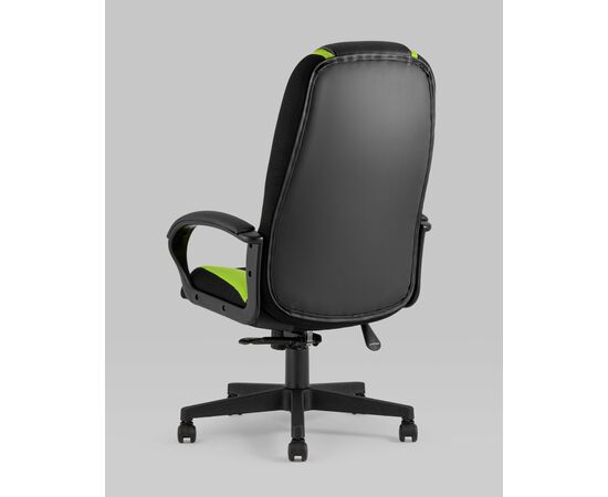 Кресло игровое TopChairs ST-CYBER 9 черный/зеленый, изображение 8 | Интернет магазин мебели и декора LifeDekor