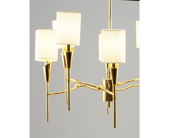 Люстра подвесная Moderli V10030-8P Luiza, изображение 4 | Интернет магазин мебели и декора LifeDekor