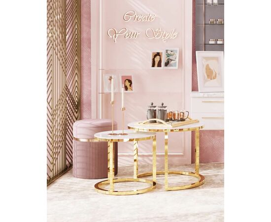 Пуф Миранда с ящиком велюр розовый, изображение 3 | Интернет магазин мебели и декора LifeDekor