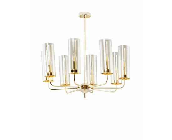 Потолочная люстра на штанге Moderli V10021-8P Metric | Интернет магазин мебели и декора LifeDekor