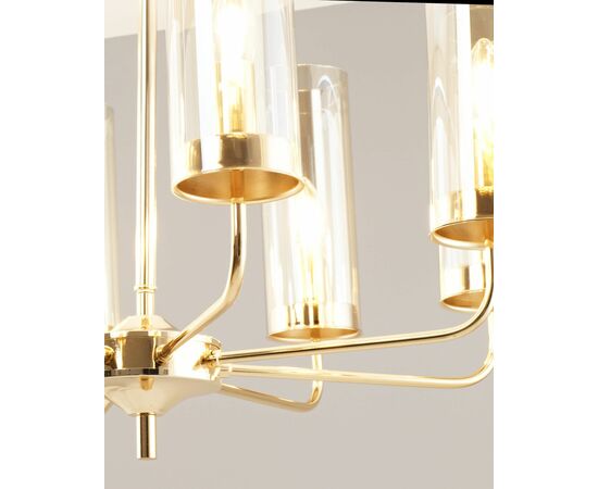 Потолочная люстра на штанге Moderli V10021-8P Metric, изображение 5 | Интернет магазин мебели и декора LifeDekor