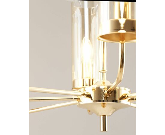 Потолочная люстра на штанге Moderli V10021-8P Metric, изображение 6 | Интернет магазин мебели и декора LifeDekor