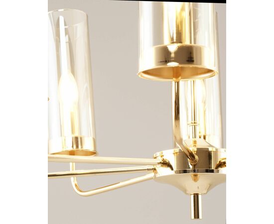 Потолочная люстра на штанге Moderli V10021-8P Metric, изображение 4 | Интернет магазин мебели и декора LifeDekor