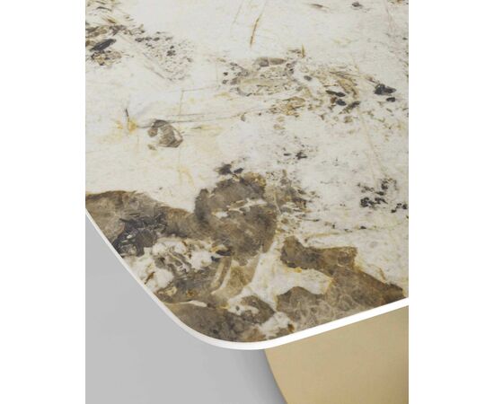 Стол обеденный Аврора 160*90 керамика светлая, изображение 9 | Интернет магазин мебели и декора LifeDekor