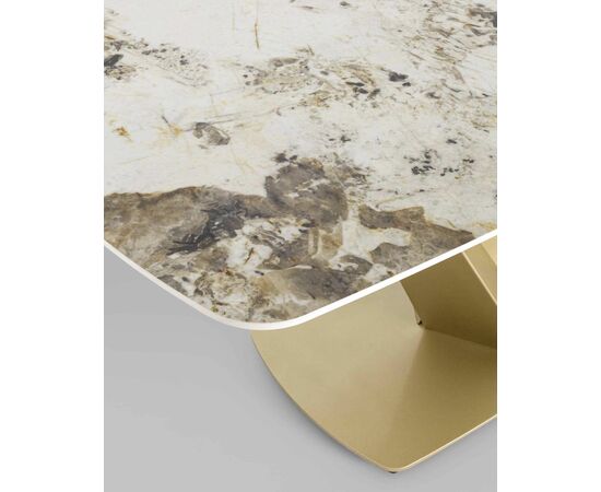 Стол обеденный Аврора 180*90 керамика светлая, изображение 10 | Интернет магазин мебели и декора LifeDekor