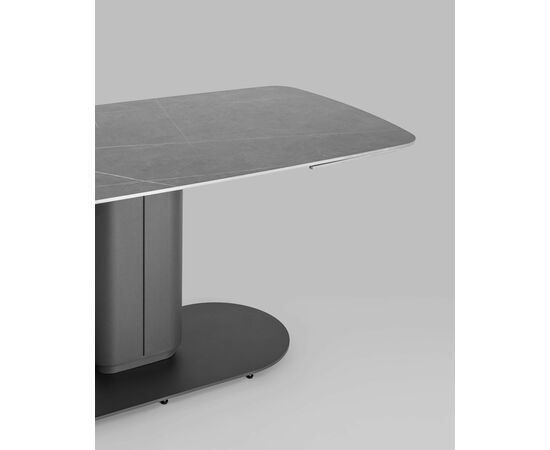 Стол обеденный Глория раскладной 170-250*90 керамика серая, изображение 5 | Интернет магазин мебели и декора LifeDekor