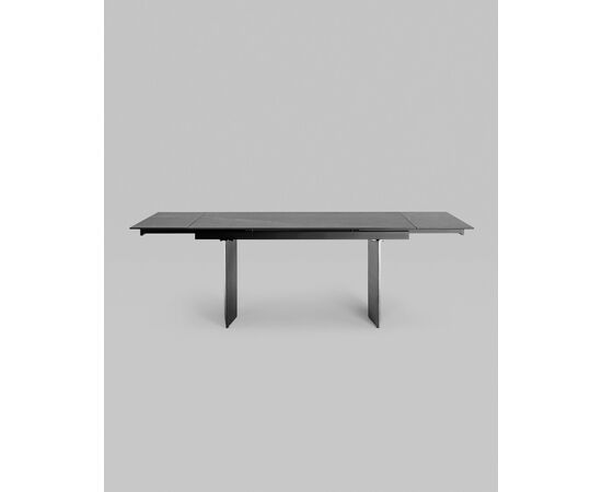 Стол обеденный Селин раскладной 160-240*90 керамика темная, изображение 6 | Интернет магазин мебели и декора LifeDekor