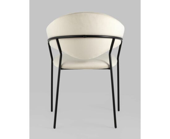 Стул Алексис велюр бежевый, изображение 7 | Интернет магазин мебели и декора LifeDekor