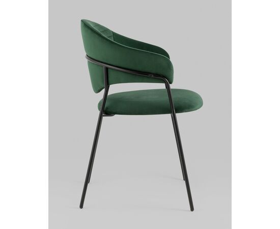 Стул Алексис велюр зелёный, изображение 6 | Интернет магазин мебели и декора LifeDekor
