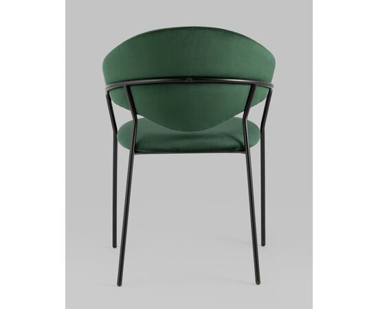 Стул Алексис велюр зелёный, изображение 7 | Интернет магазин мебели и декора LifeDekor
