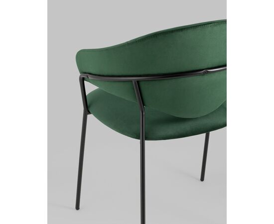 Стул Алексис велюр зелёный, изображение 9 | Интернет магазин мебели и декора LifeDekor