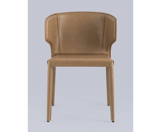 Стул Арманд экокожа коричневый, изображение 10 | Интернет магазин мебели и декора LifeDekor