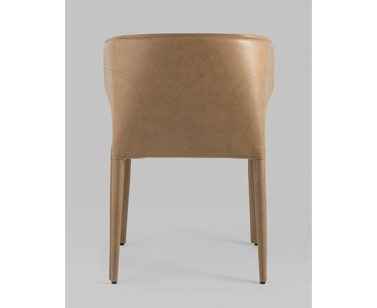 Стул Арманд экокожа коричневый, изображение 12 | Интернет магазин мебели и декора LifeDekor