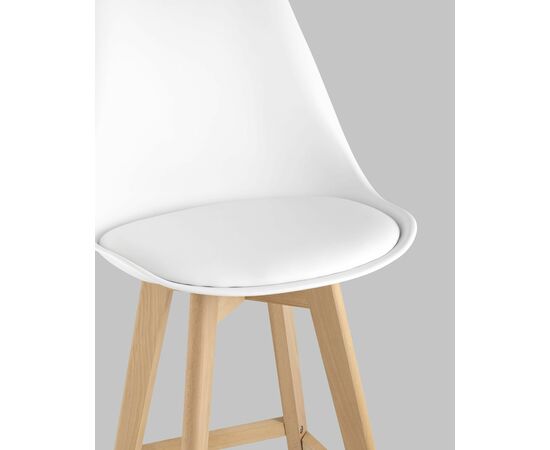 Стул барный FRANKFURT белый, изображение 10 | Интернет магазин мебели и декора LifeDekor