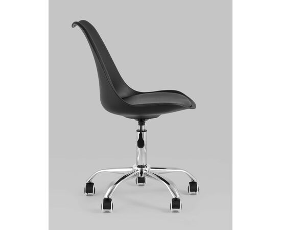 Стул офисный BLOK NEW пластиковый черный, изображение 6 | Интернет магазин мебели и декора LifeDekor