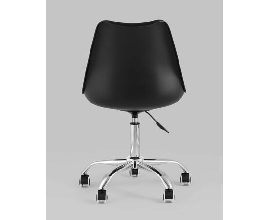 Стул офисный BLOK NEW пластиковый черный, изображение 7 | Интернет магазин мебели и декора LifeDekor