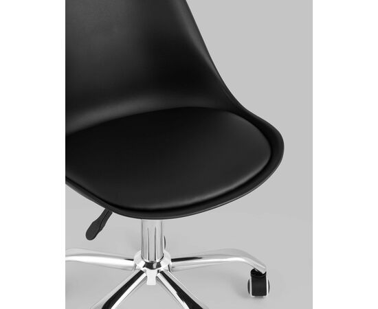 Стул офисный BLOK NEW пластиковый черный, изображение 10 | Интернет магазин мебели и декора LifeDekor