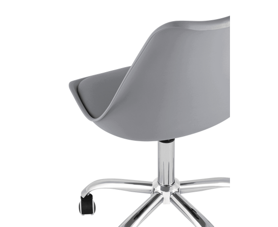 Стул офисный BLOK NEW пластиковый серый, изображение 8 | Интернет магазин мебели и декора LifeDekor