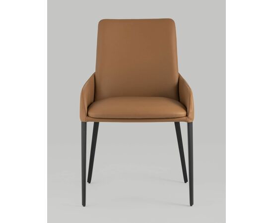 Стул Челси экокожа коричневый, изображение 5 | Интернет магазин мебели и декора LifeDekor