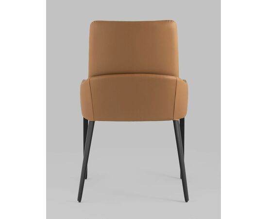 Стул Челси экокожа коричневый, изображение 7 | Интернет магазин мебели и декора LifeDekor