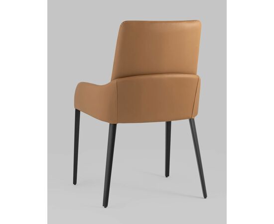 Стул Челси экокожа коричневый, изображение 8 | Интернет магазин мебели и декора LifeDekor